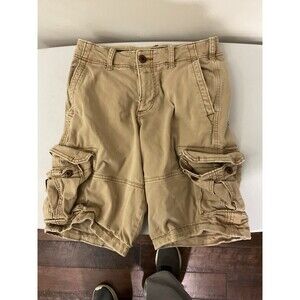 Hollister Cali Longboard Cargo Shorts W28 Khaki